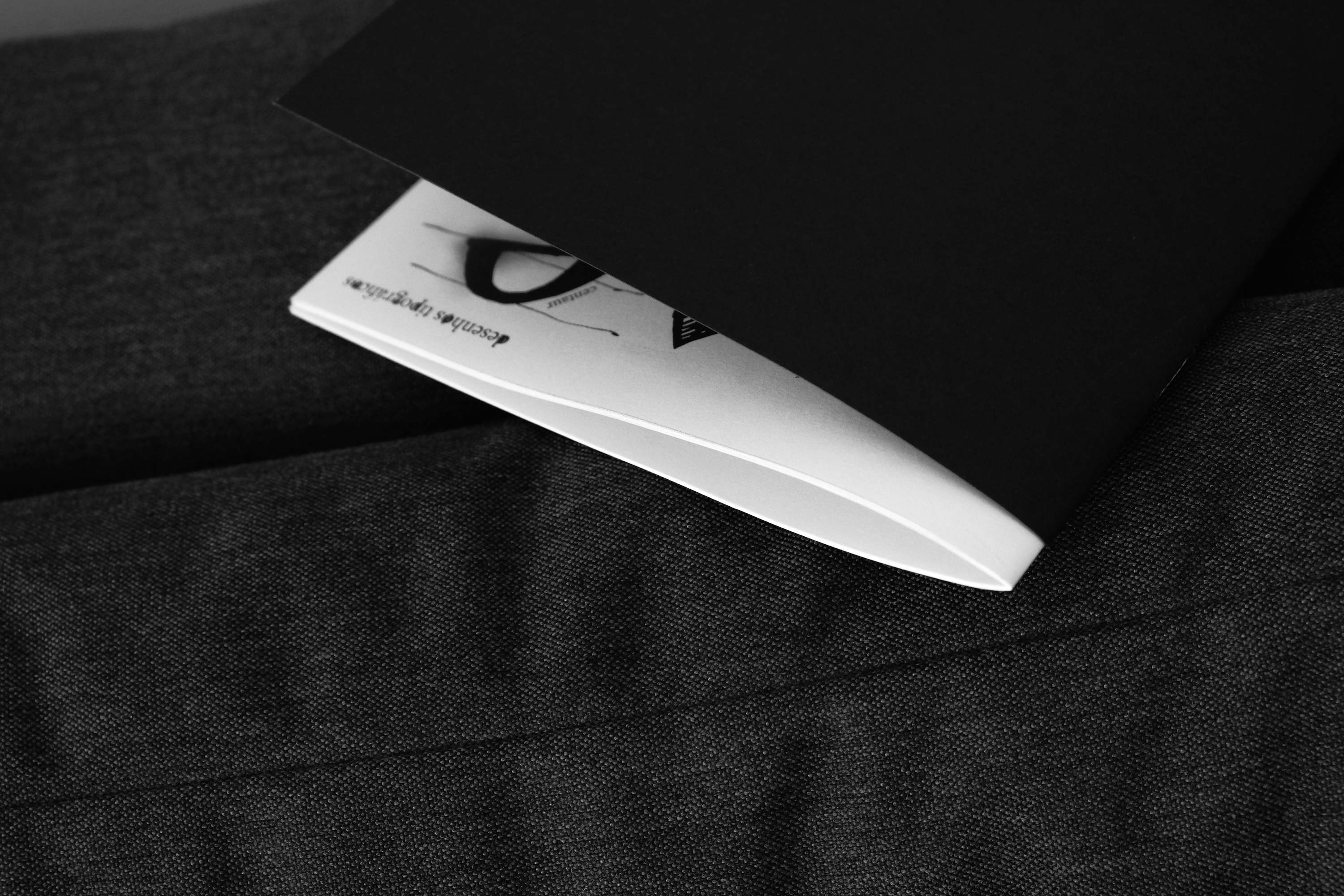 Detail photo of prototype cover.